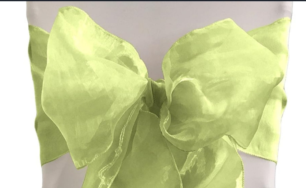 Organza Chair Sashes