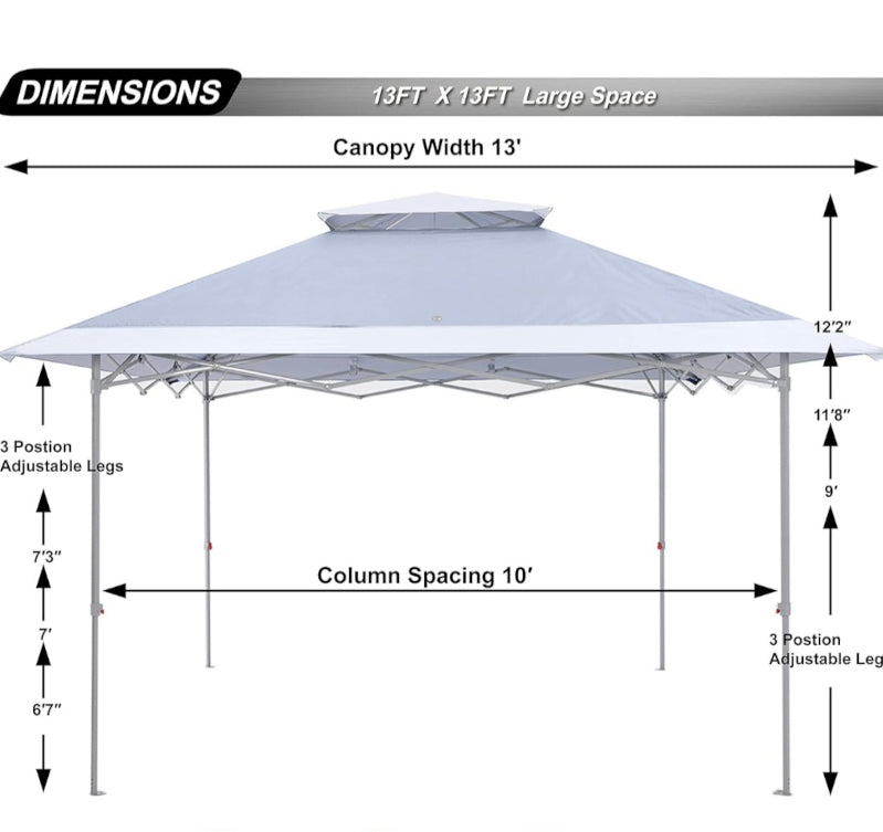 Canopy 13 Ft Tent