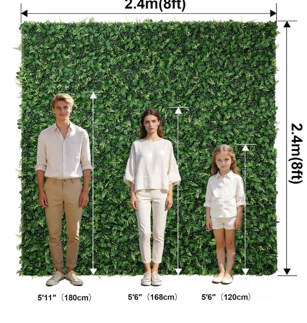 Greenery Backdrop With Stand (8ft x 8ft)